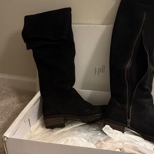 J. Jill Black Over the Knee Boots for Women